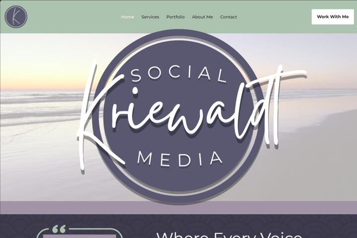 Kriewaldt Social Media (Website)